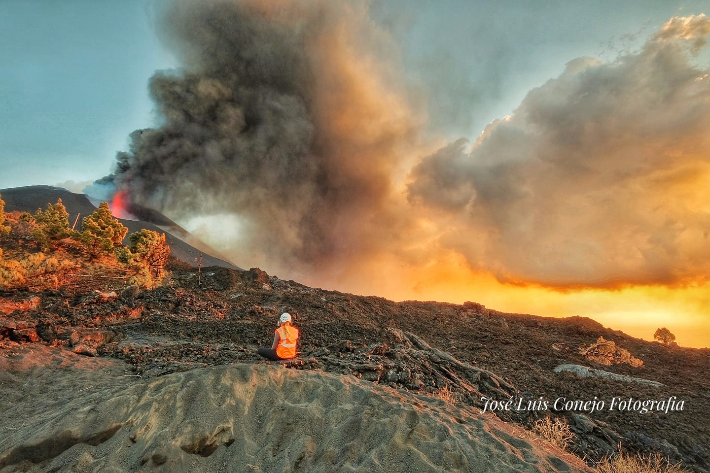 Fotógrafos de la Sierra de Cádiz viajan a La Palma. JOSÉ LUIS CONEJO
