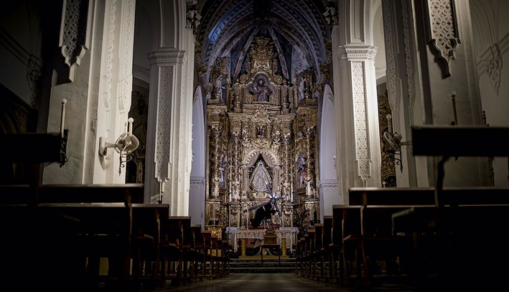 Interior de la iglesia de san Lucas.   ESTEBAN