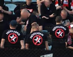 Miembro de los Hooligans Ave Silesia de Cracovia. Más de 30 ultras polacos van a ser expulsados de España.