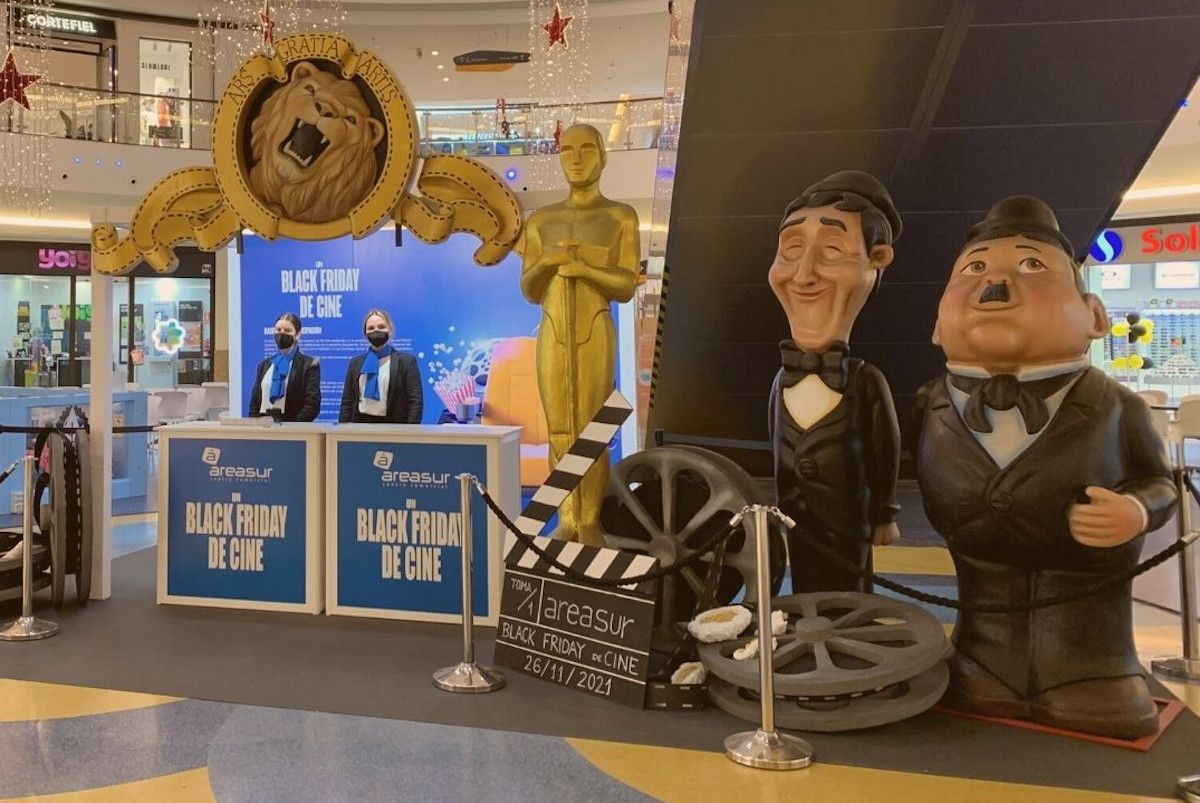 Área Sur celebra Black Friday regalando 1.200 entradas de cine.