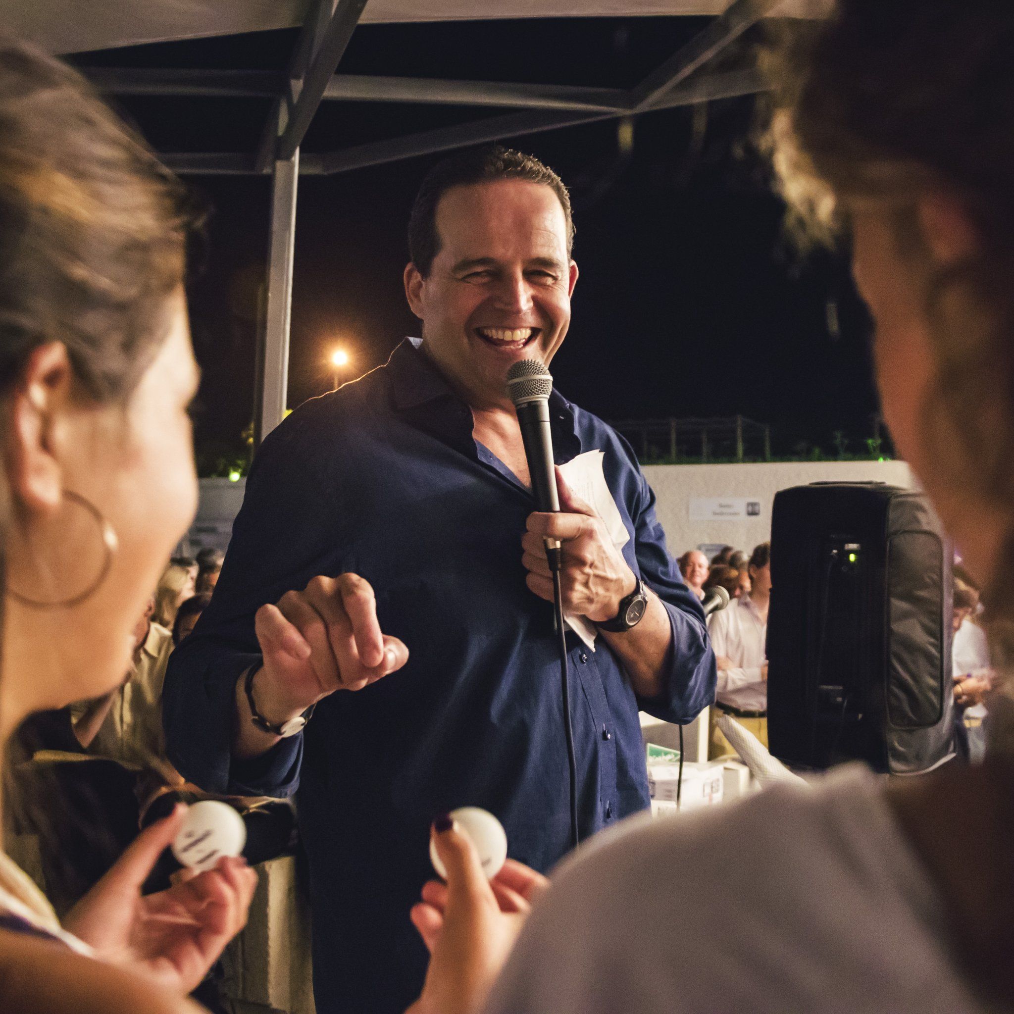 'Michi' Primo de Rivera, presidente de la asociación, en una imagen de su cuenta de Twitter.