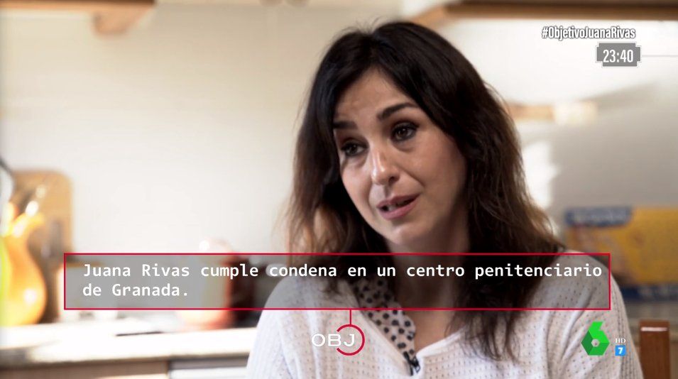Juana Rivas, durante la entrevista en 'La Sexta', este pasado miércoles.
