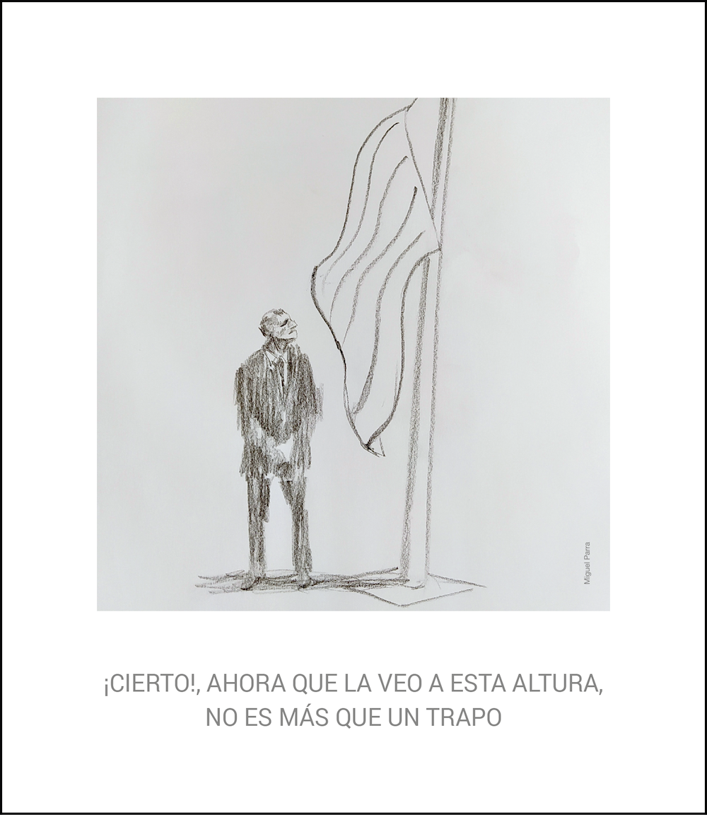 'El mástil', por Miguel Parra.