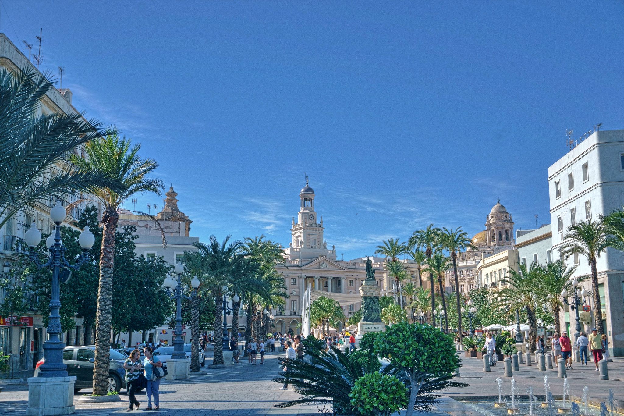 Imagen del Ayuntamiento de Cádiz. FOTO: Carlos M. M.