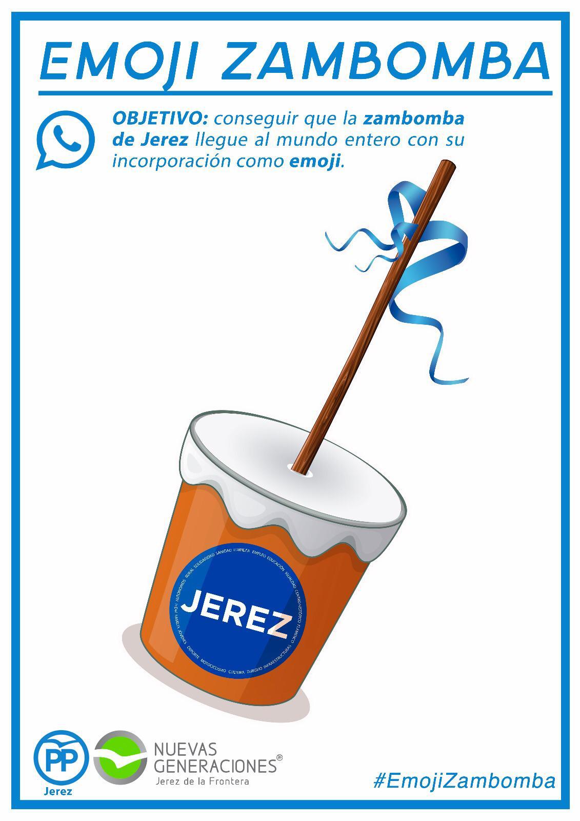 Cartel de la propuesta del PP de Jerez.