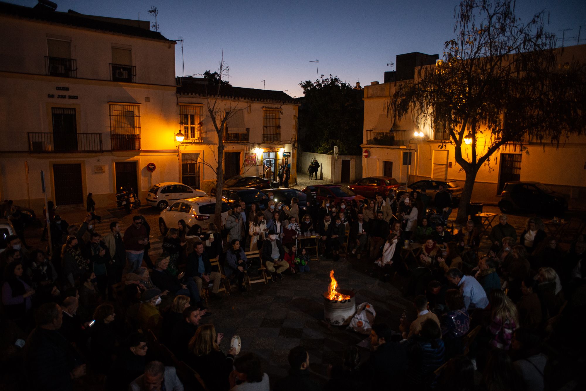 Imagen de archivo de una zambomba tradicional en Jerez. La exportación de esta fiesta podría acabar con sus costumbres.