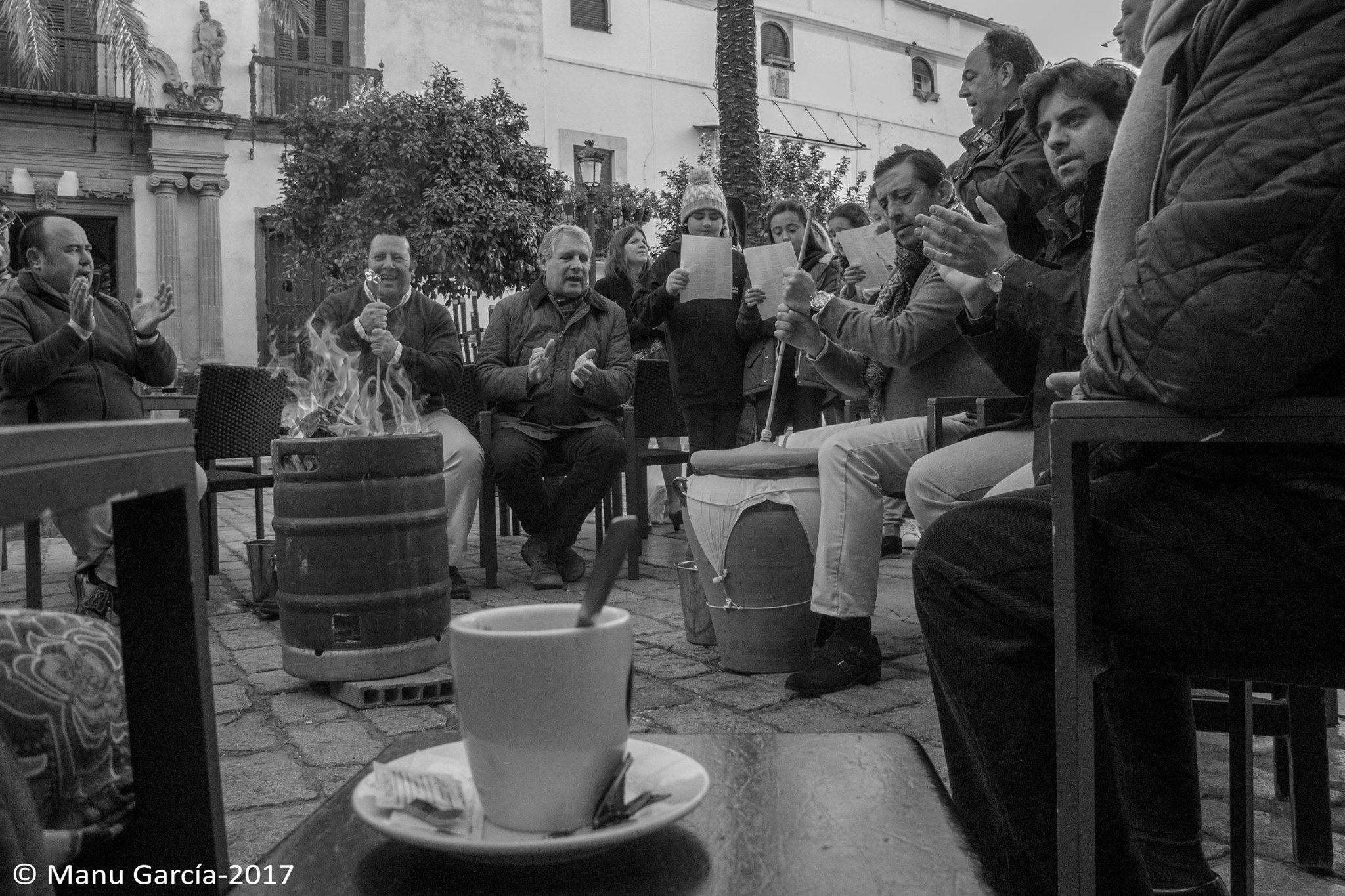 Una Zambomba en Jerez. FOTO: MANU GARCÍA. 