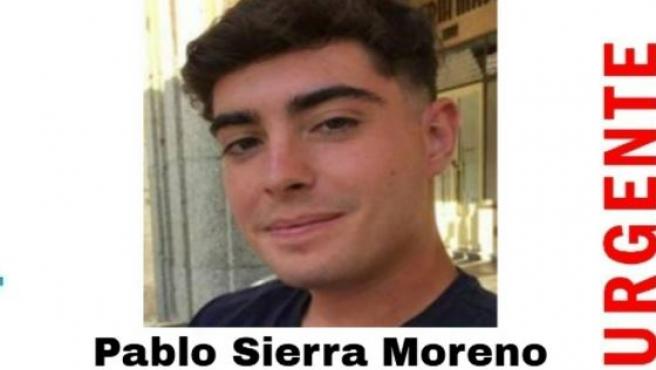 La familia de Pablo Sierra, el joven estudiante desaparecido, tiene claro que no se trata de algo voluntario.