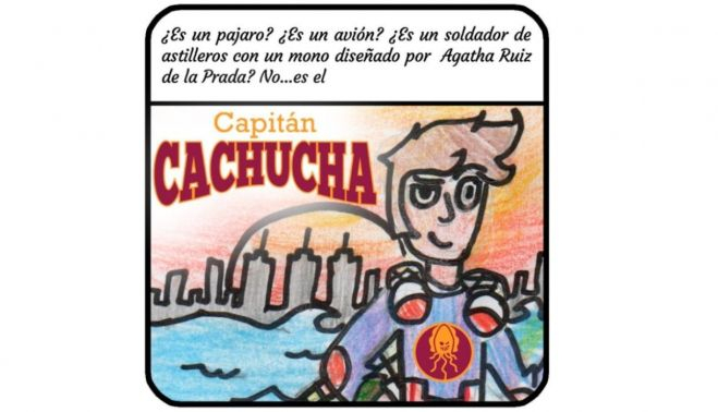 Una viñeta del 'Capitán Cachucha'.