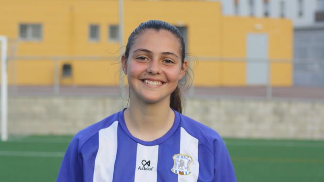 Teresa Mérida, ex jugadora del Jerez Industrial y actual del Cádiz CF Femenino. 