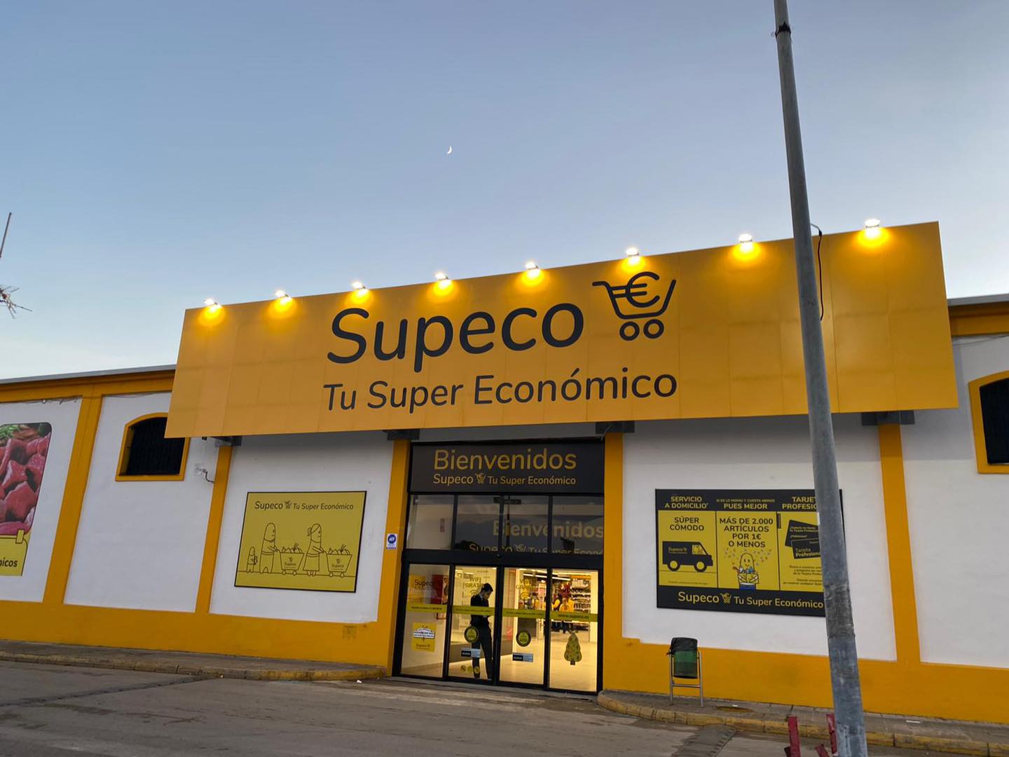 El nuevo Supeco inaugurado en Sanlúcar de Barrameda, este pasado jueves.