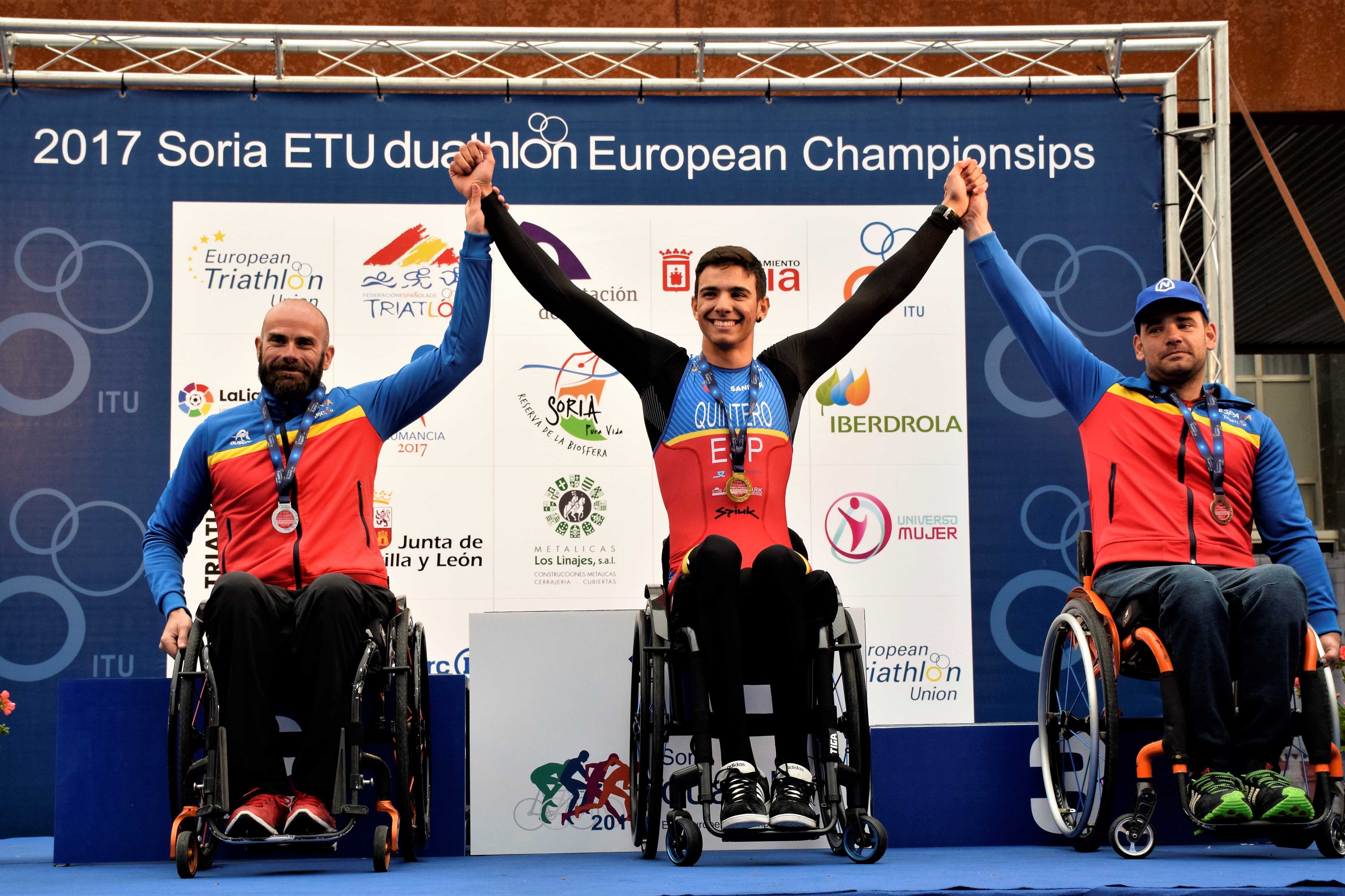 Quintero, primero en un campeonato europeo celebrasdo en Soria. FOTO: LVDS. 