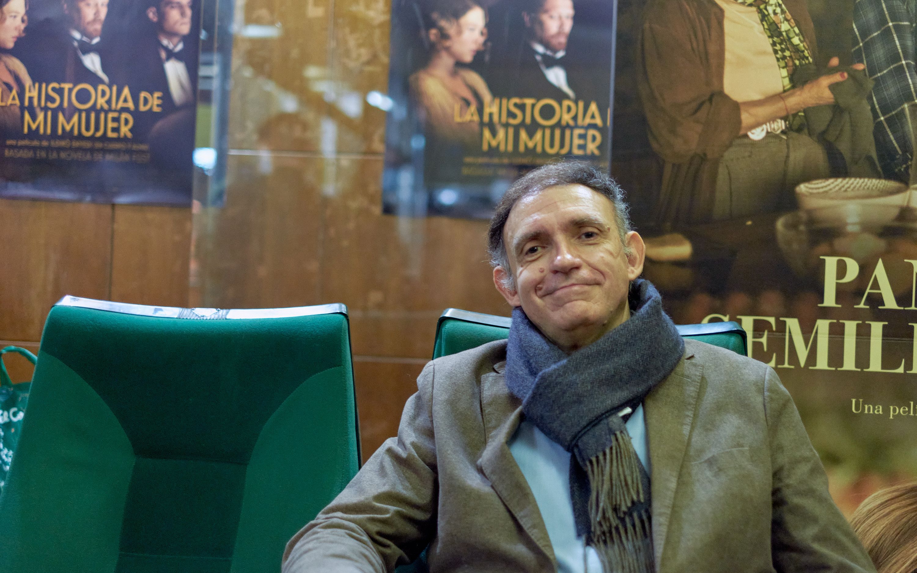 Juan Torres, propietario del cine Madrigal en Granada.