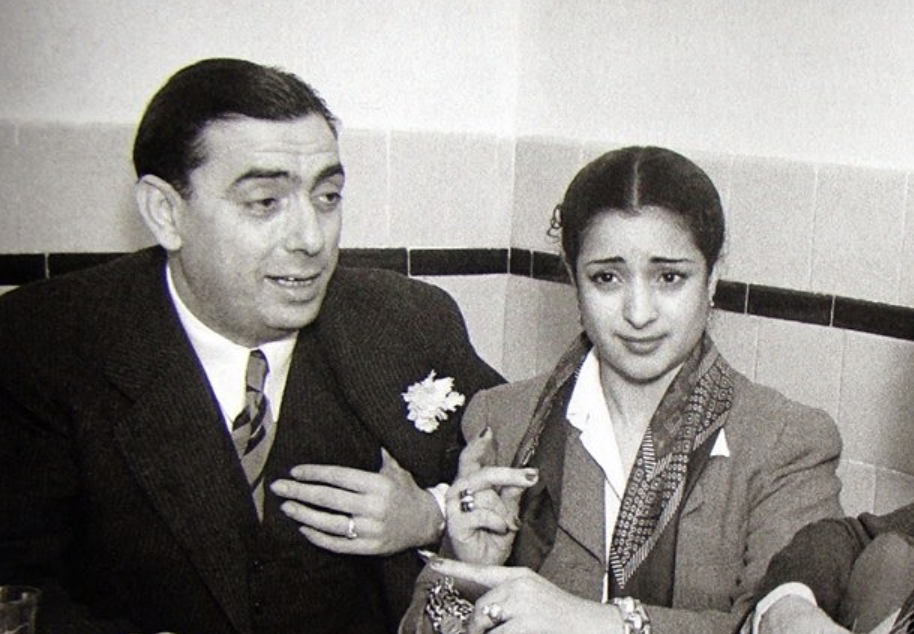 Manolo Caracol y Lola Flores, en una imagen de archivo.