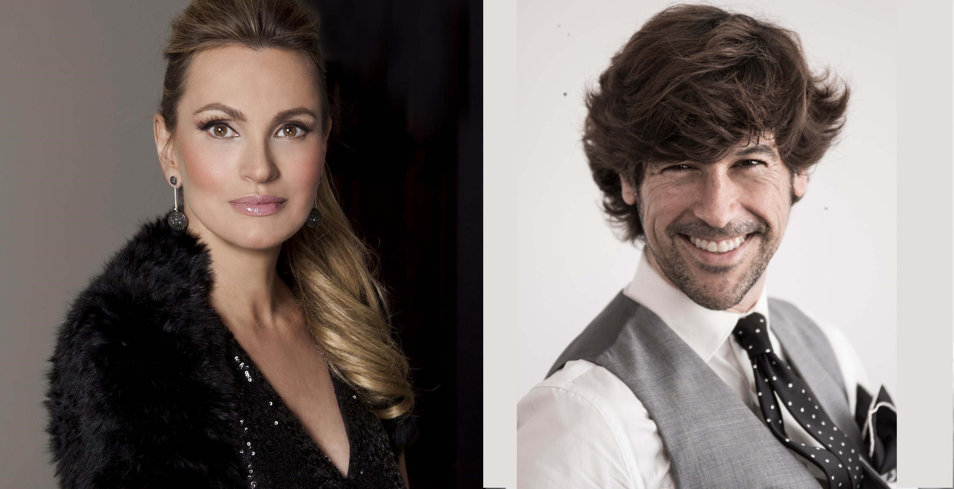 Ainhoa Arteta y Manuel Lombo. 