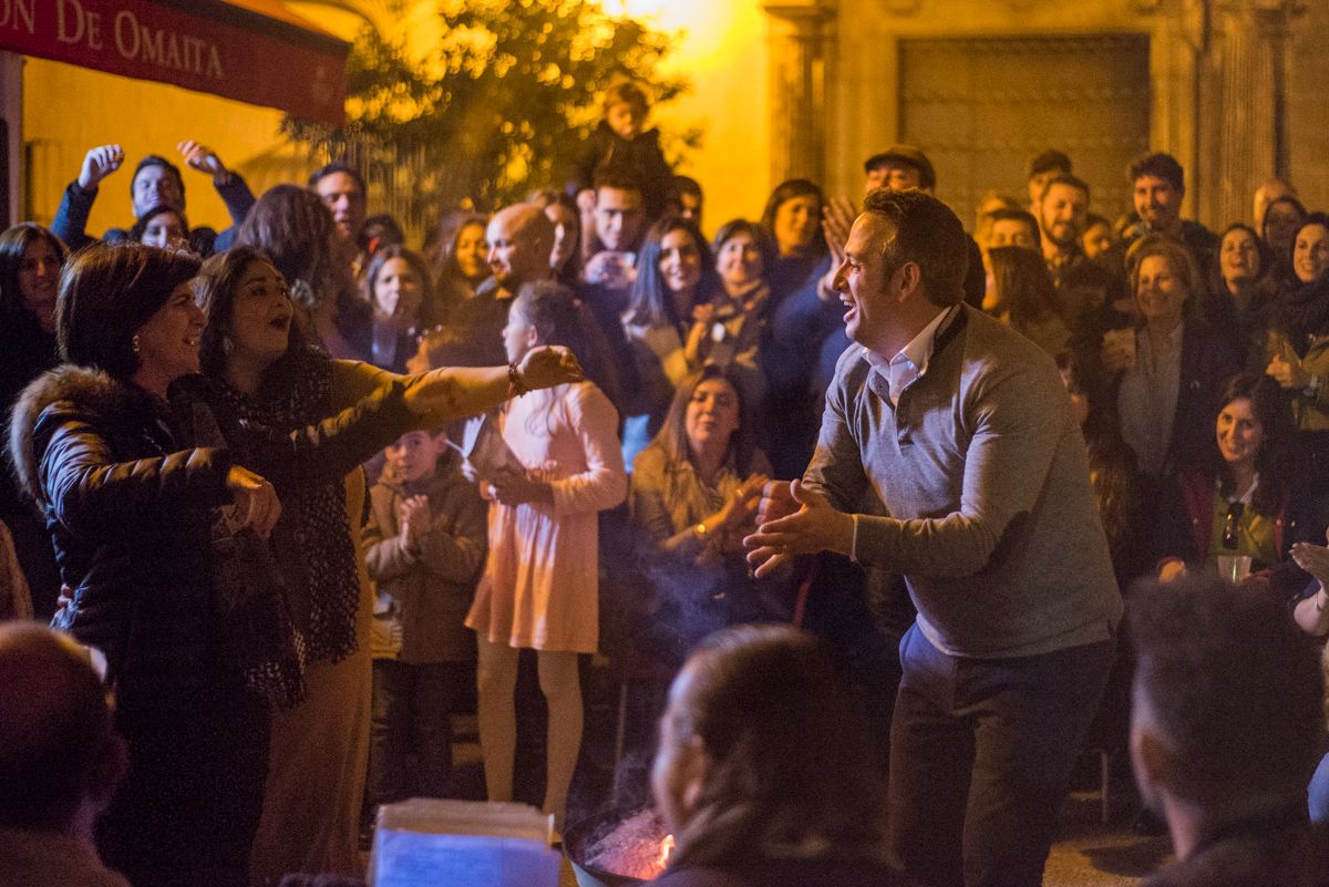 La zambomba del Rincón de Omaíta. FOTO: MANU GARCÍA.