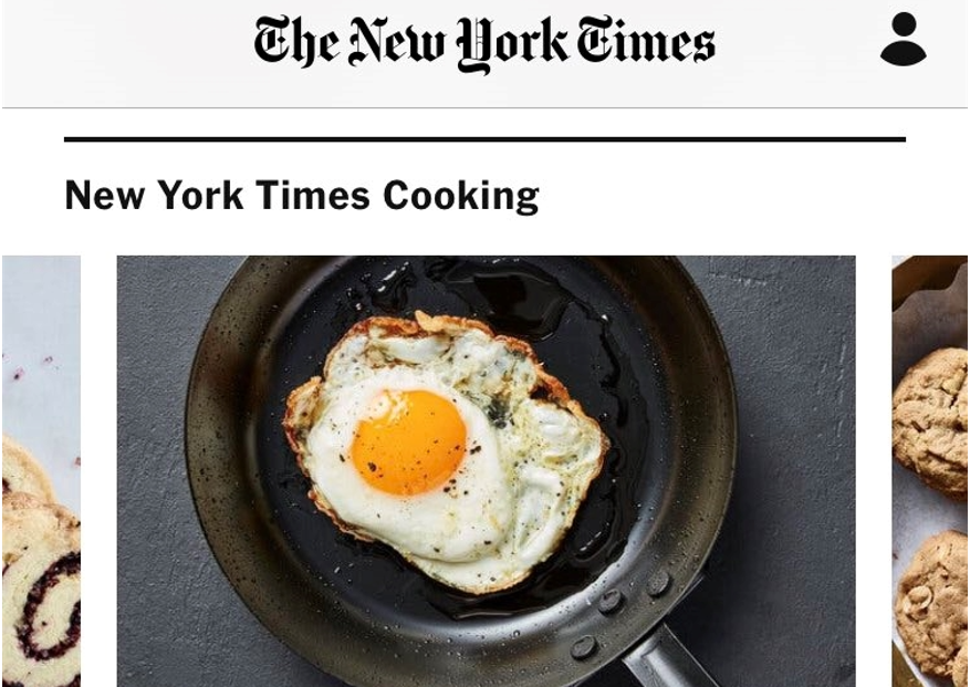 Los huevos fritos del 'The New York Times'