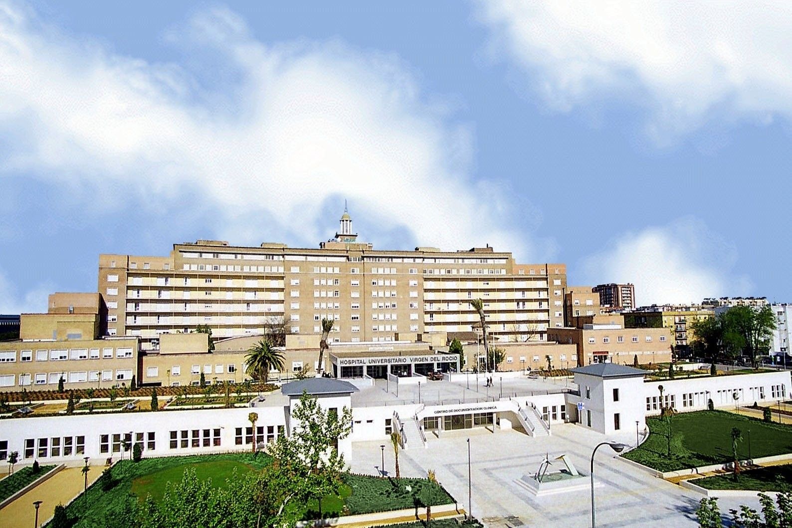 Imagen del hospital Virgen del Rocío.