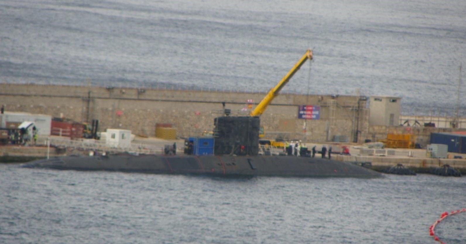 Un submarino, en una imagen de archivo de Ecologistas.