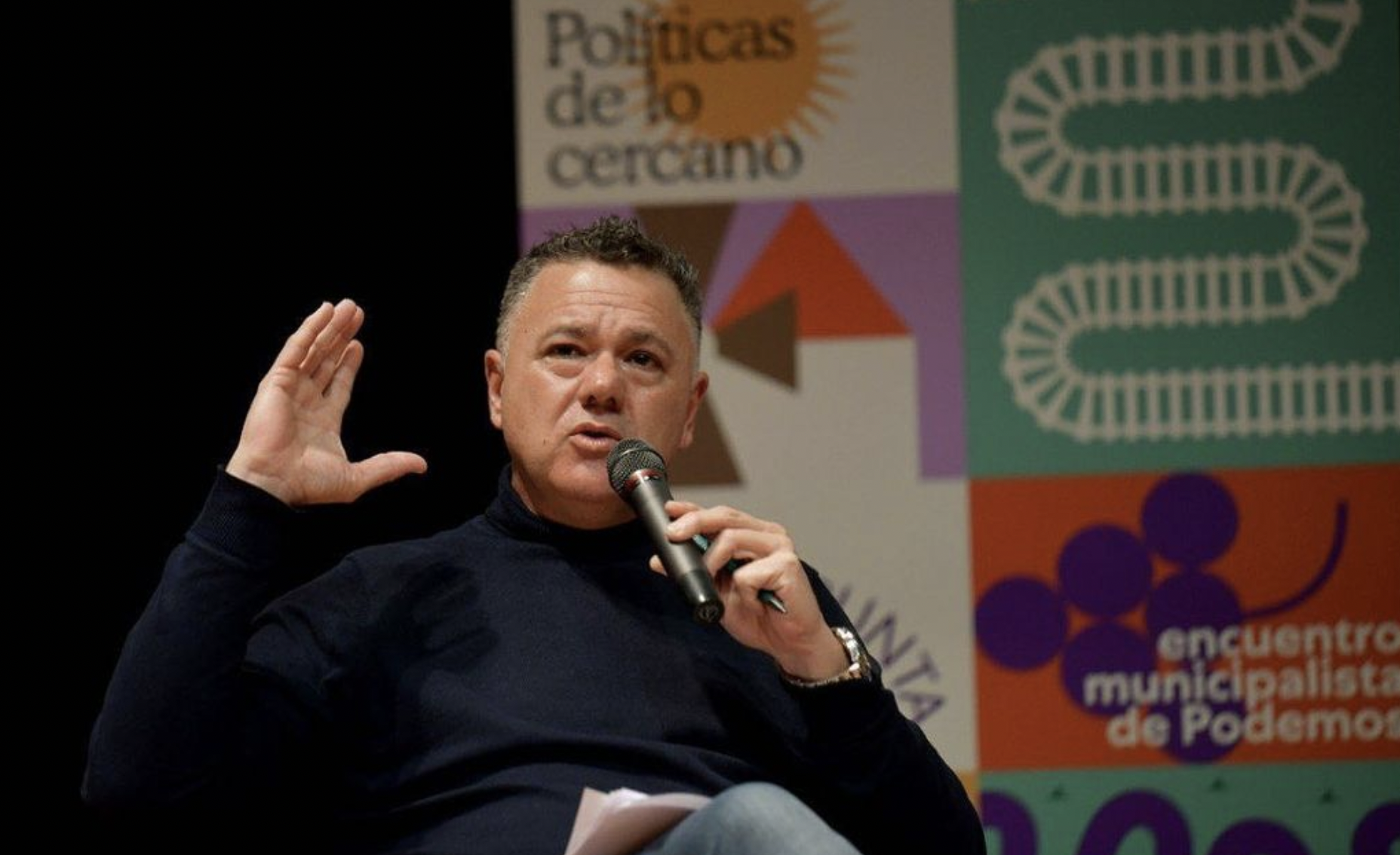 Juan Antonio Delgado, favorito para ser candidato de un posible frente amplio de izquierda en Andalucía. El dirigente de Unidas Podemos, en una imagen reciente.