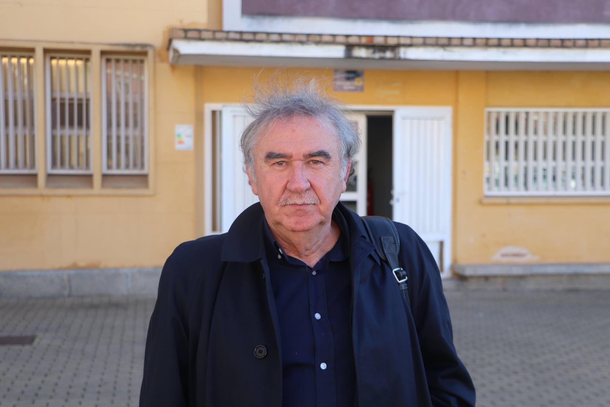 Juan Montabes, durante la conversación con lavozdelsur.es. FOTO: R.S. 