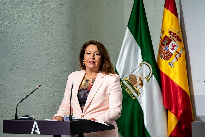 La consejera andaluza Carmen Crespo, imputada en el caso de la caja B del PP de Almería.