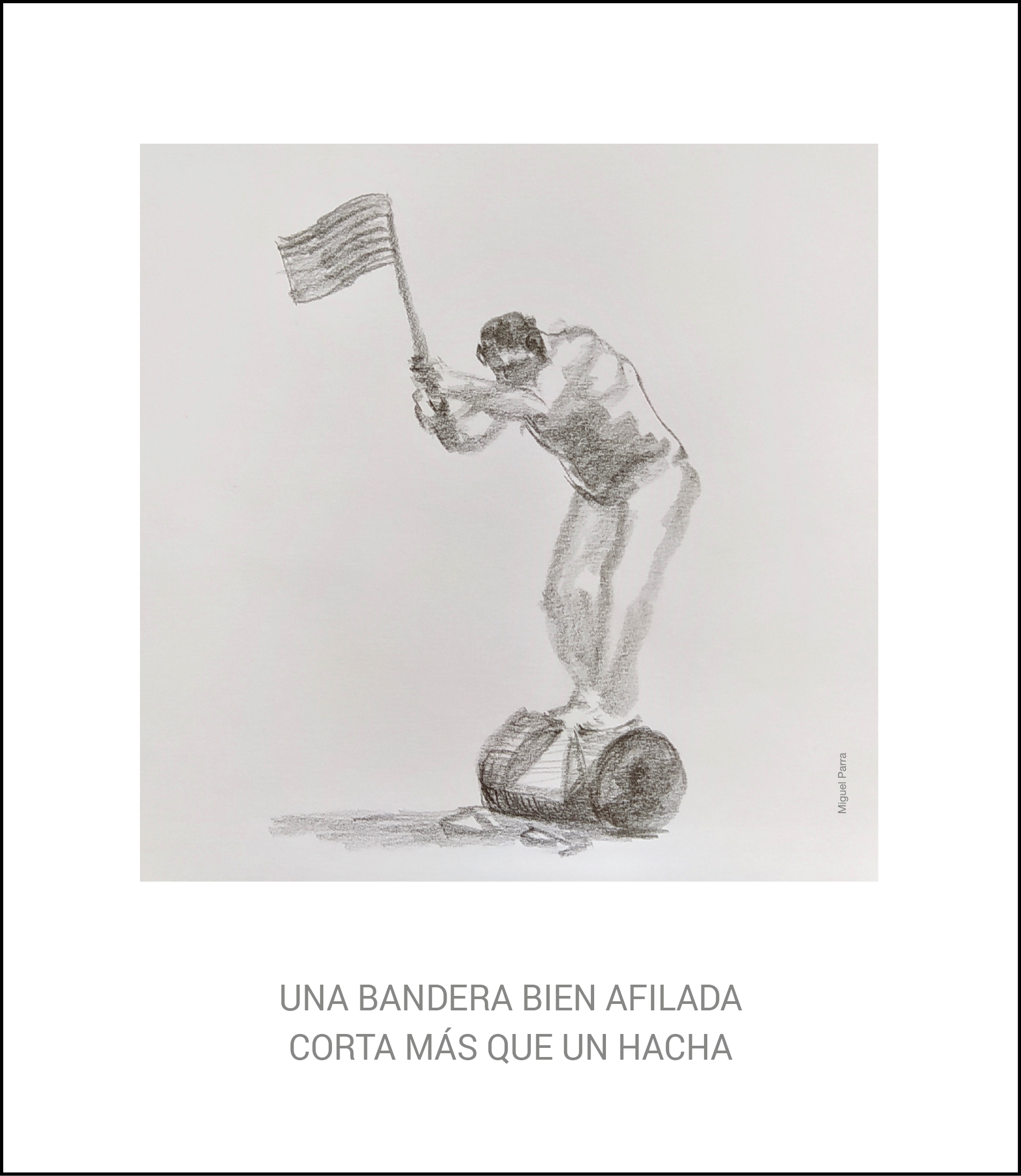 Banderas. La viñeta de Miguel Parra.