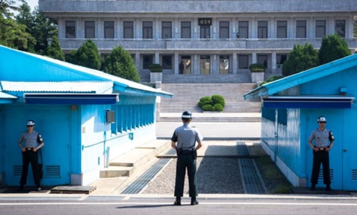 Frontera entre Corea del Norte y Sur. KOREA.NET