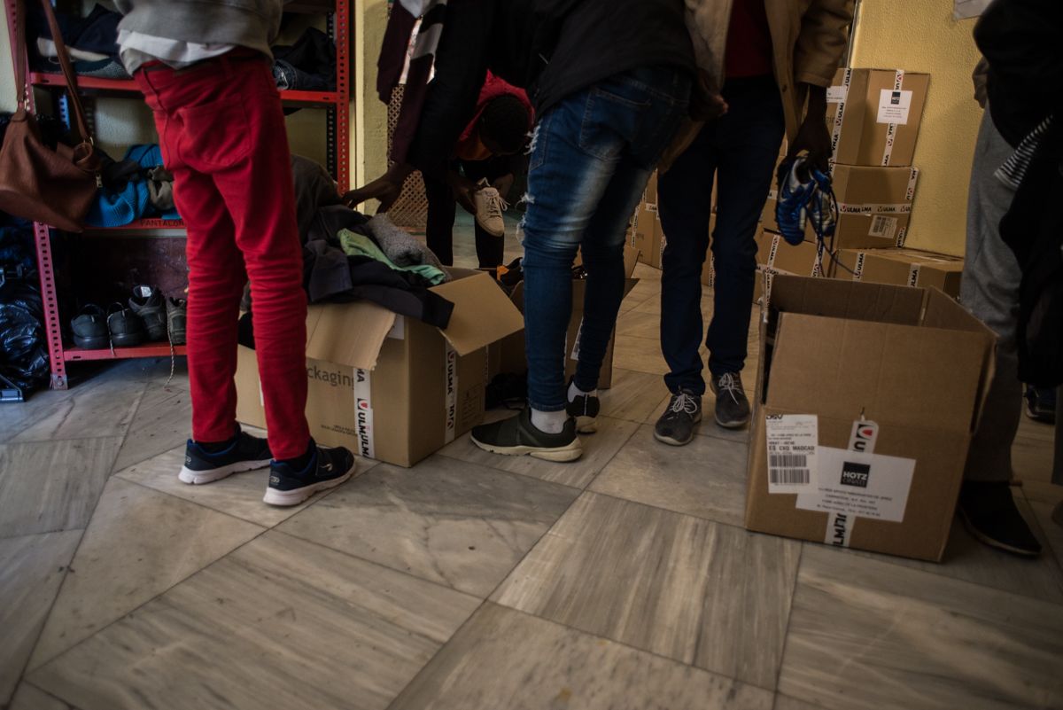 Jóvenes inmigrantes, en una imagen de archivo. FOTO: MANU GARCÍA
