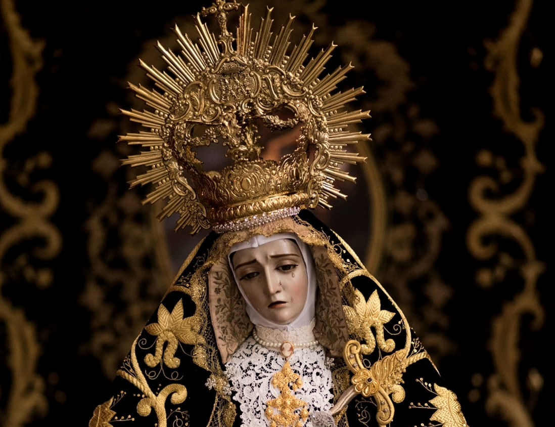 Virgen de la Soledad María Santísima de Sanlúcar.