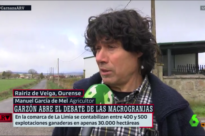 La reacción de un ganadero de Galicia ante la polémica de Garzón que ha dejado a todos asombrados