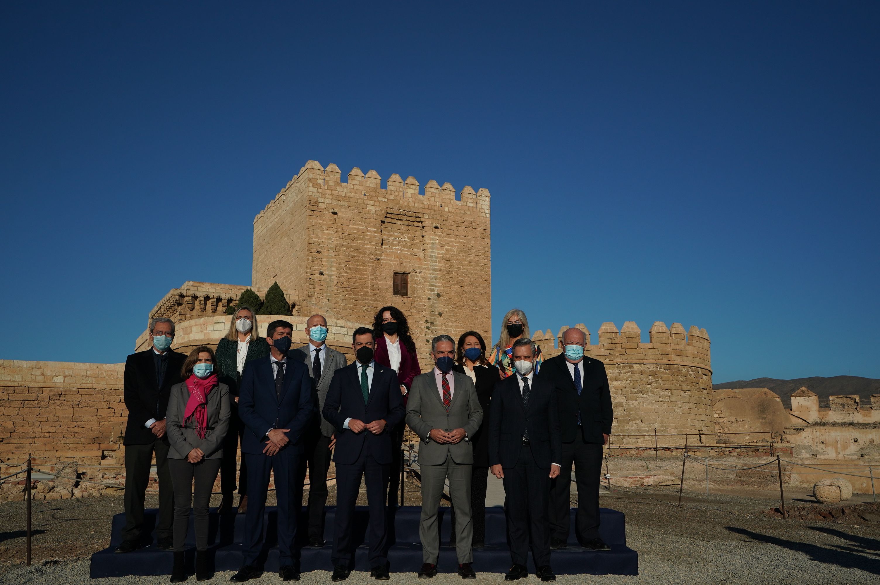 El Consejo de Gobierno reunido en Almería en enero de 2022.