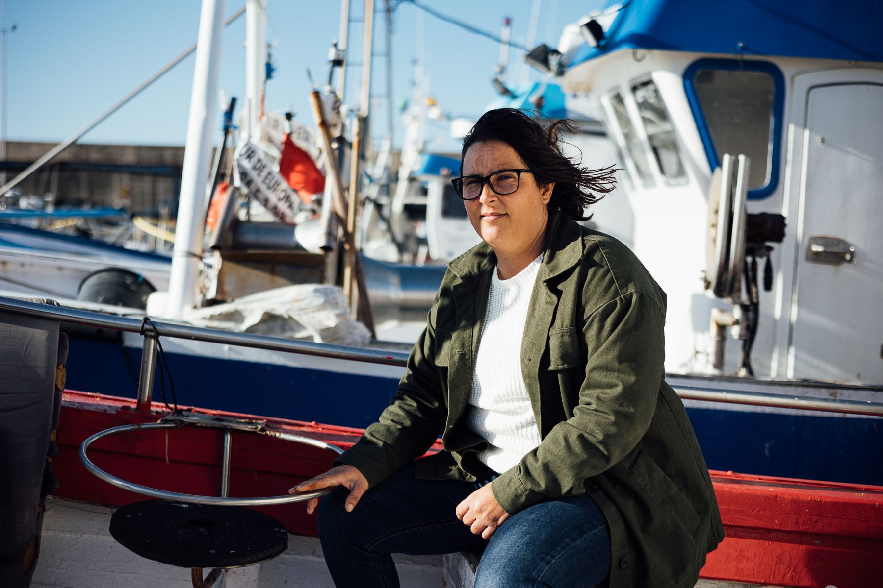 Manuela Leal, mujer de mar, pescadora, patrona y presidenta: "Yo me he criado aquí y siempre me han respetado"