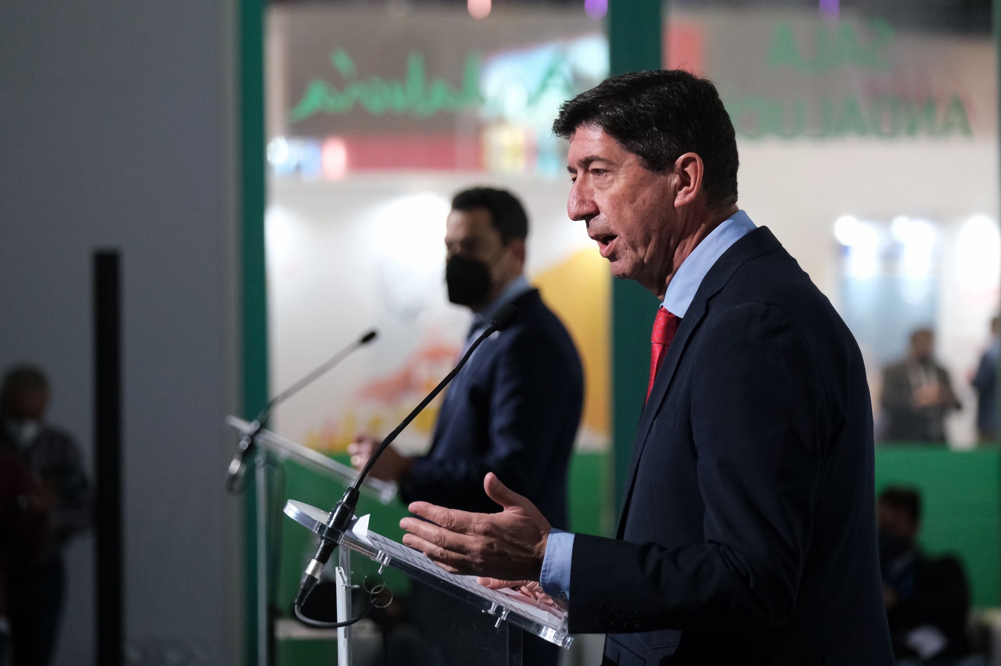 Juan Marín, en Fitur