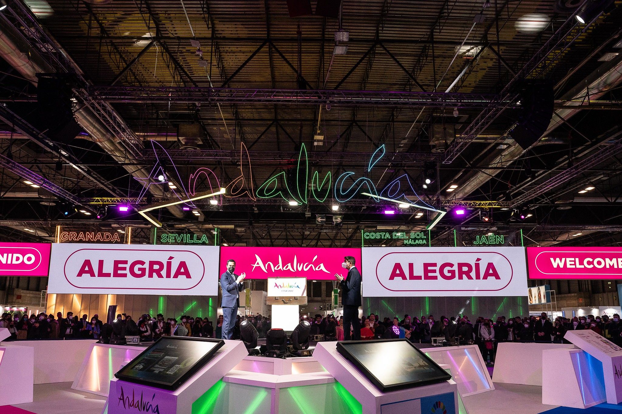 Andalucía y su promoción del turismo, este pasado miércoles en Fitur.