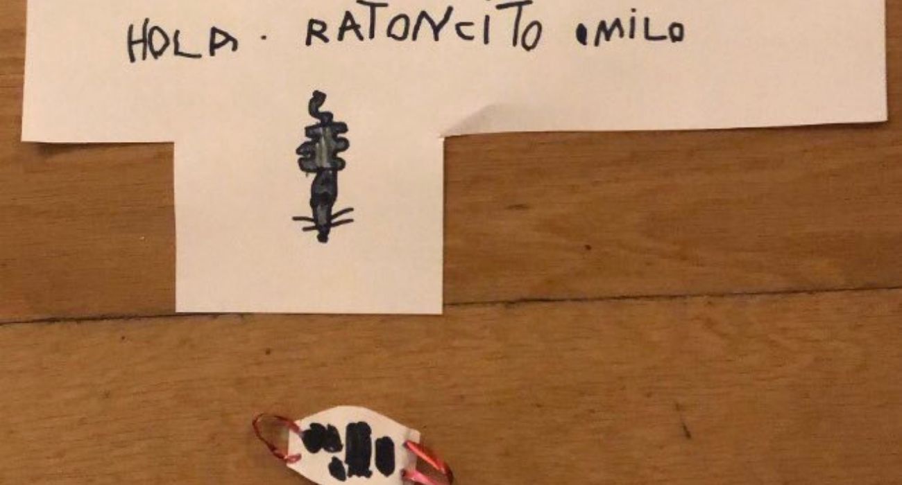 La mascarilla casera para el Ratoncito Pérez.