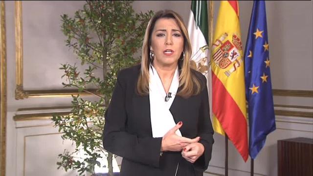 Último discurso navideño de Susana Díaz.