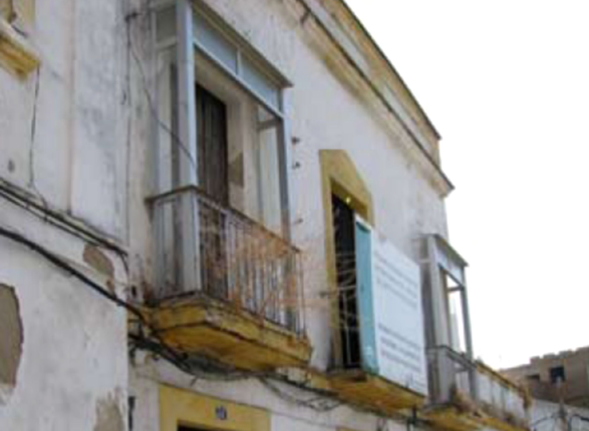 Una de las viviendas a rehabilitar en el centro histórico de Jerez por la Junta. FOTO: MANU GARCÍA