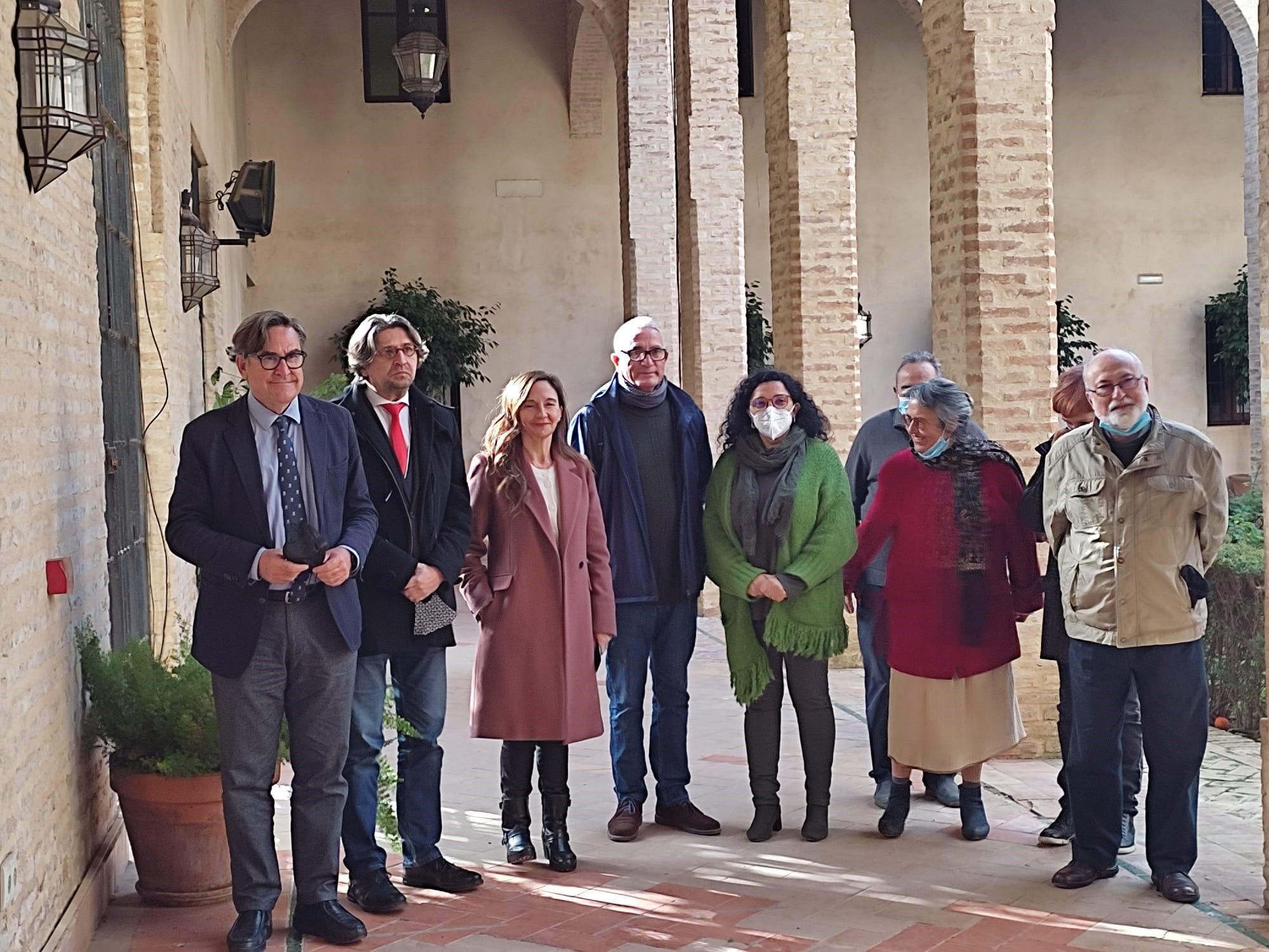Los autores de la propuesta de unidad en la izquierda andaluza.