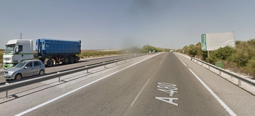 Carretera Jerez-Sanlúcar km 20. Fuente: Google Maps.