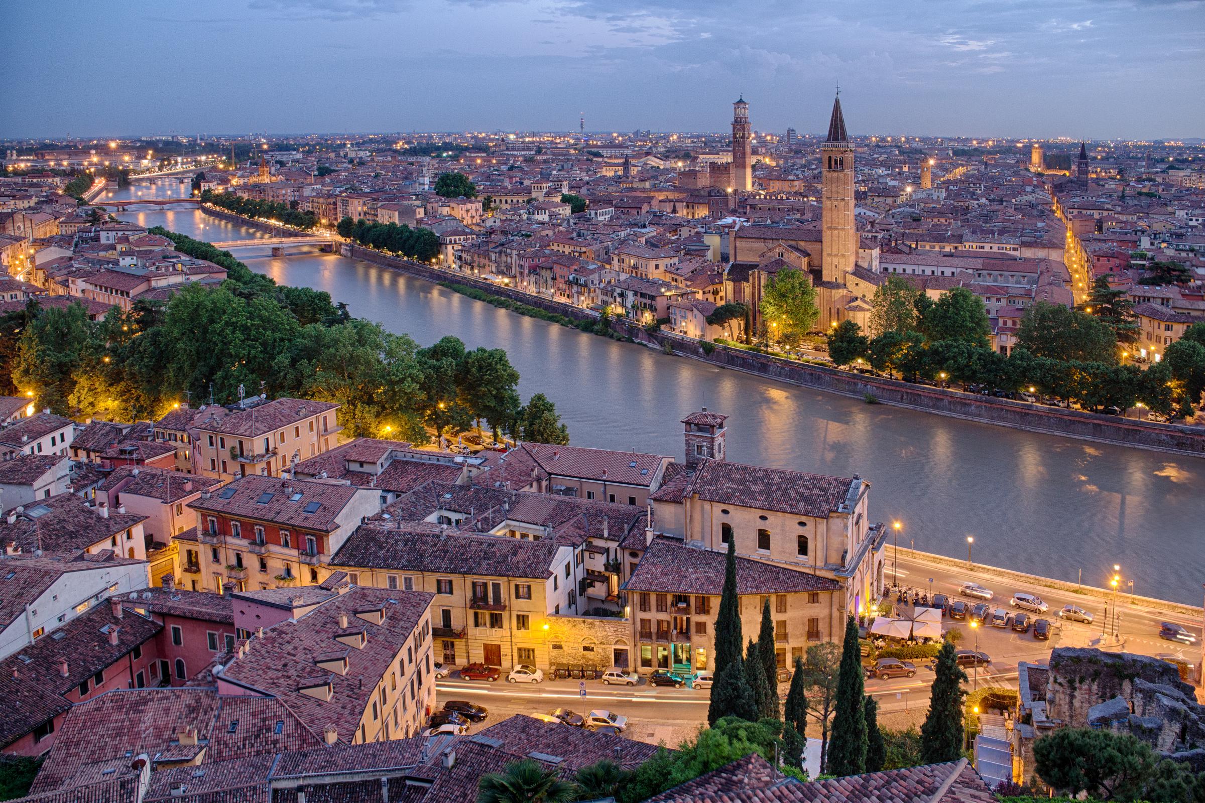 La ciudad italiana de Verona. Foto: Booking.