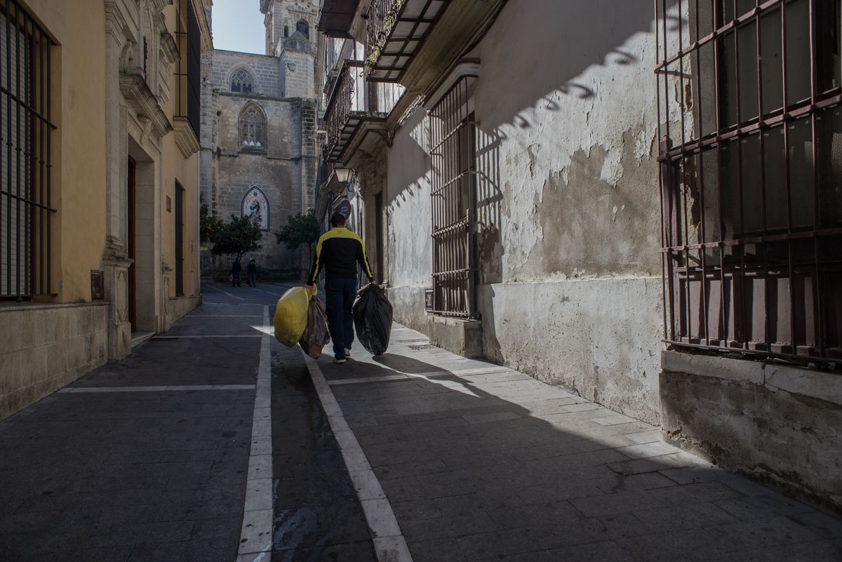 Calle San Miguel, en una imagen reciente. FOTO: MANU GARCÍA