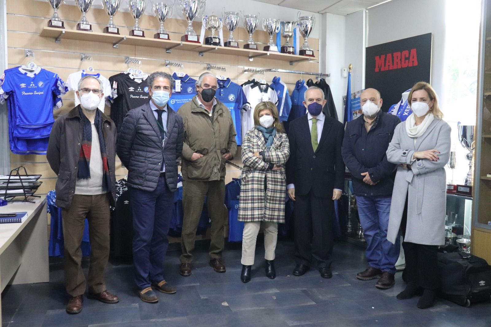 El Xerez DFC y el Centro de Transfusión unen fuerzas para promover la donación de sangre. FOTO: Junta de Andalucía.