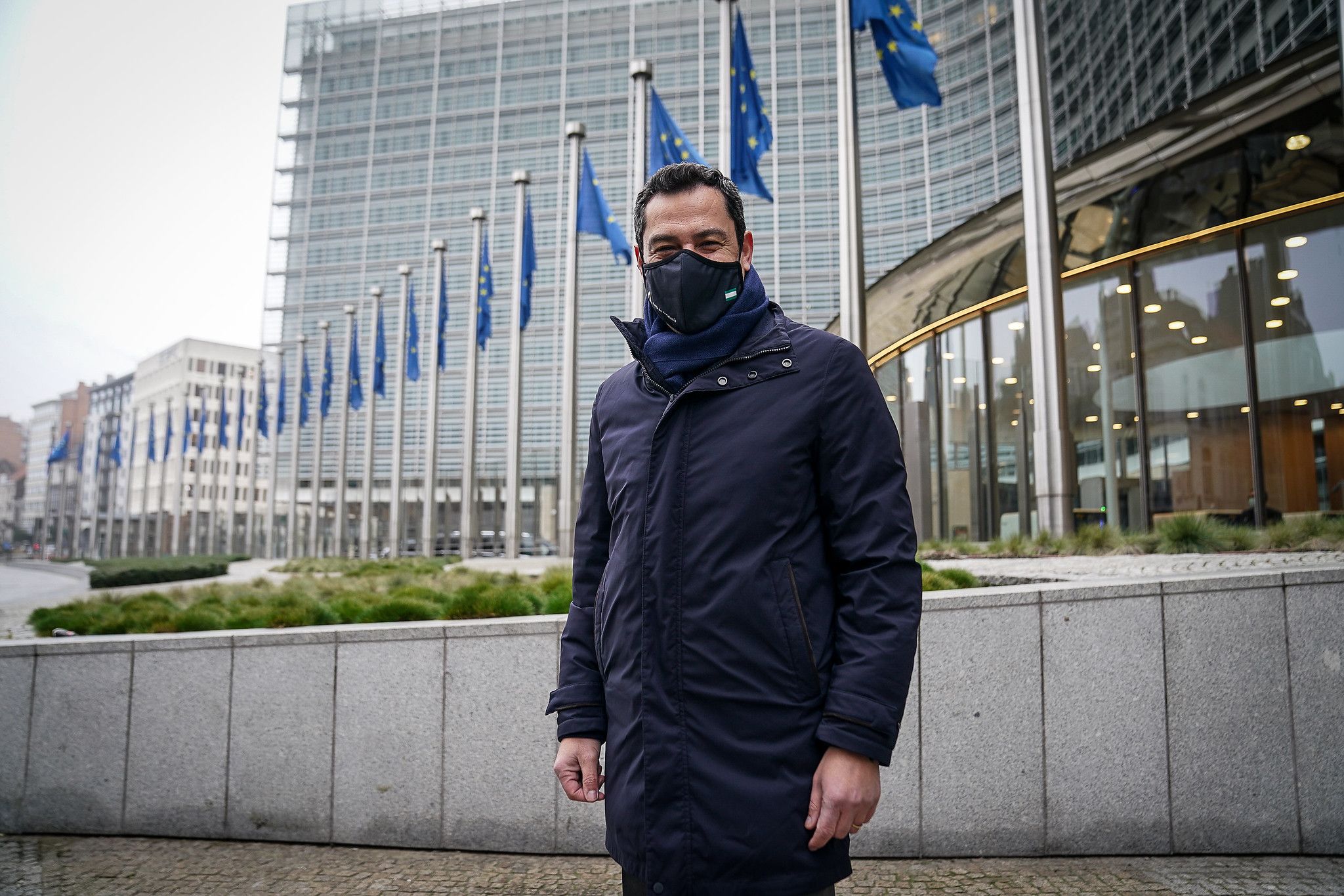 Moreno Bonilla, la pasada semana en Bruselas, en su viaje al corazón de la UE.