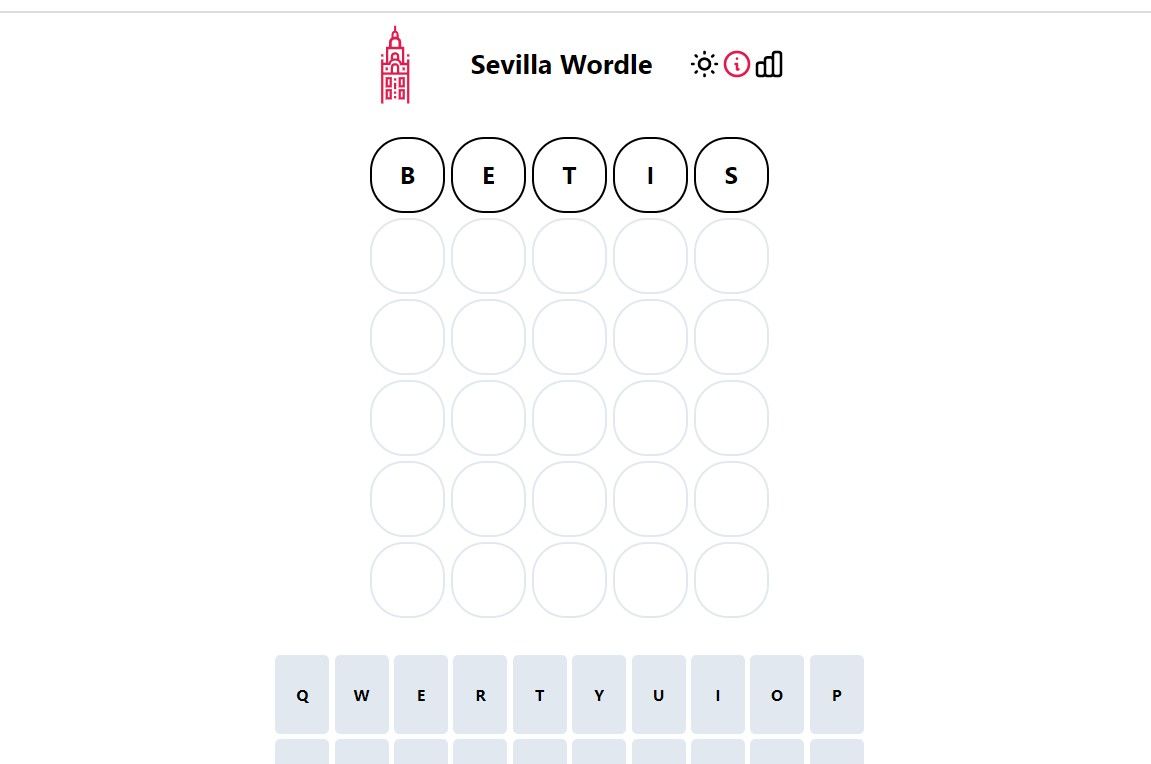 Sevilla ya tiene su propio 'Wordle' 