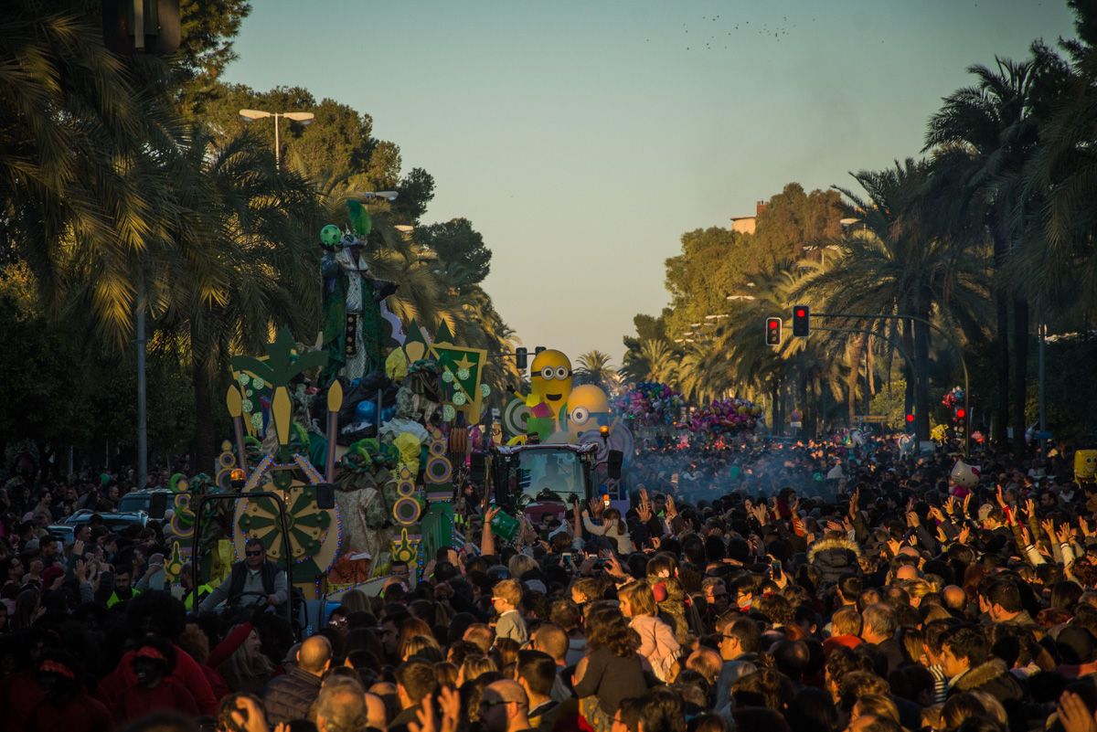La cabalgata de Reyes Magos de Jerez de 2019.