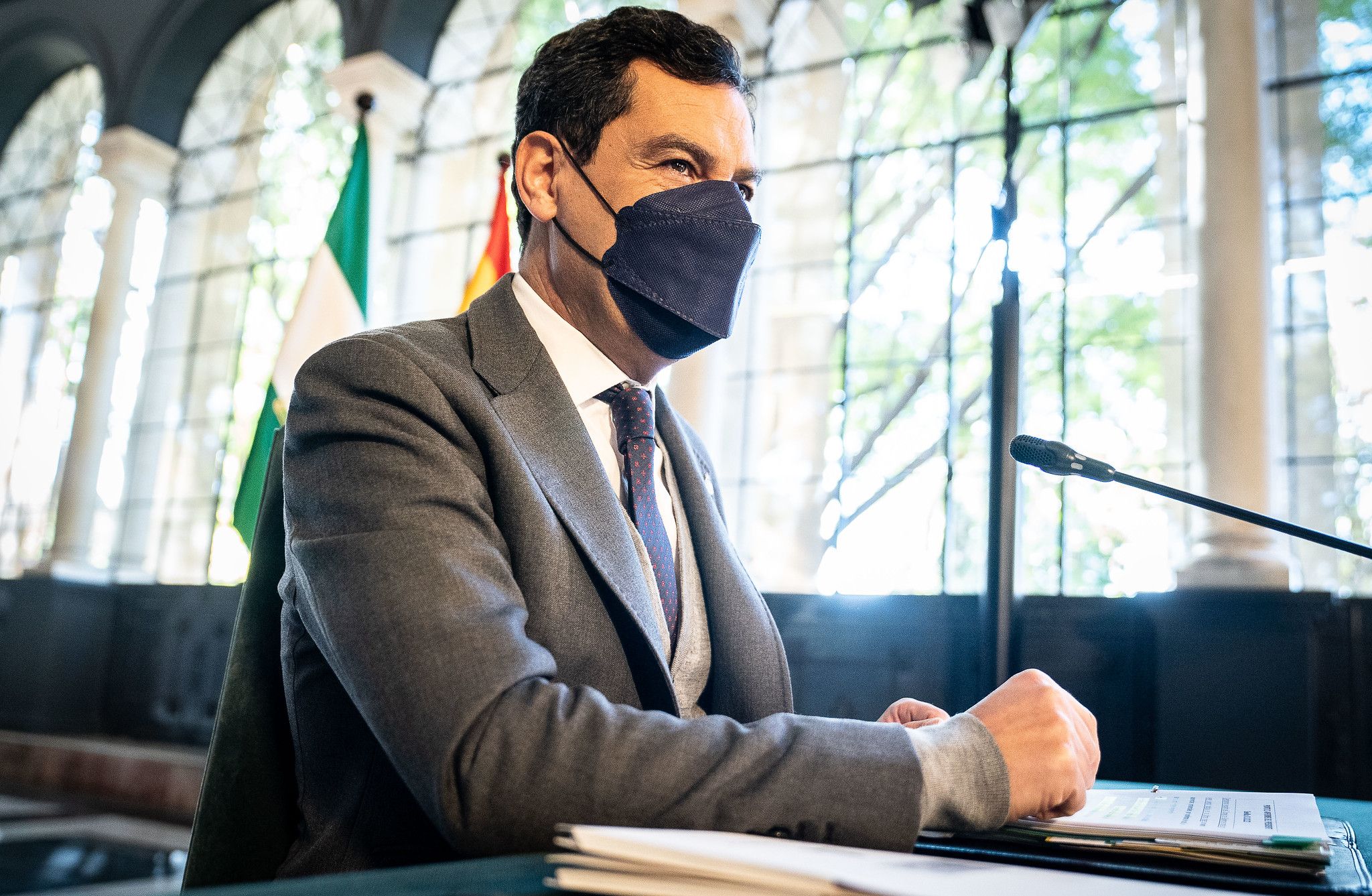 Moreno Bonilla en un Consejo de Gobierno reciente. Moreno Bonilla en un Consejo de Gobierno reciente.