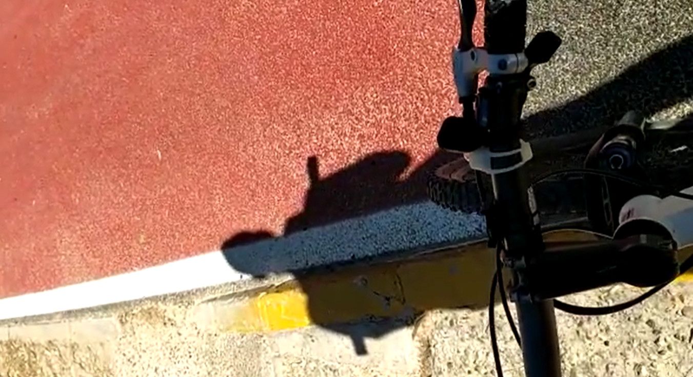 Nuevo carril bici en la zona de la playa de La Puntilla en El Puerto. Nuevo carril bici en la zona de la playa de La Puntilla en El Puerto.