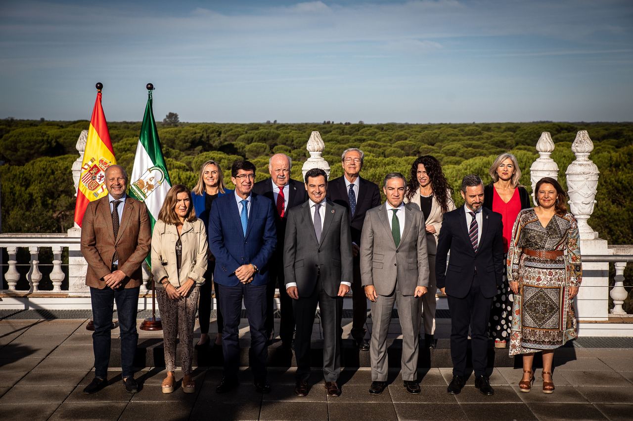 El Consejo de Gobierno en Doñana.