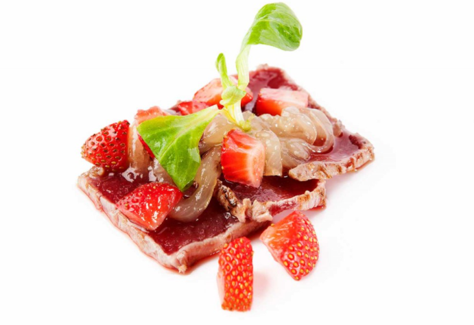 Tataki de atún rojo de Pradillo